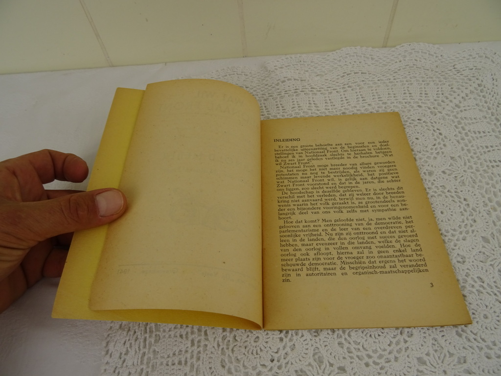 Wat wil Nationaal Front door Arnold Meijer Wat wil Nationaal Front door Arnold Meijer