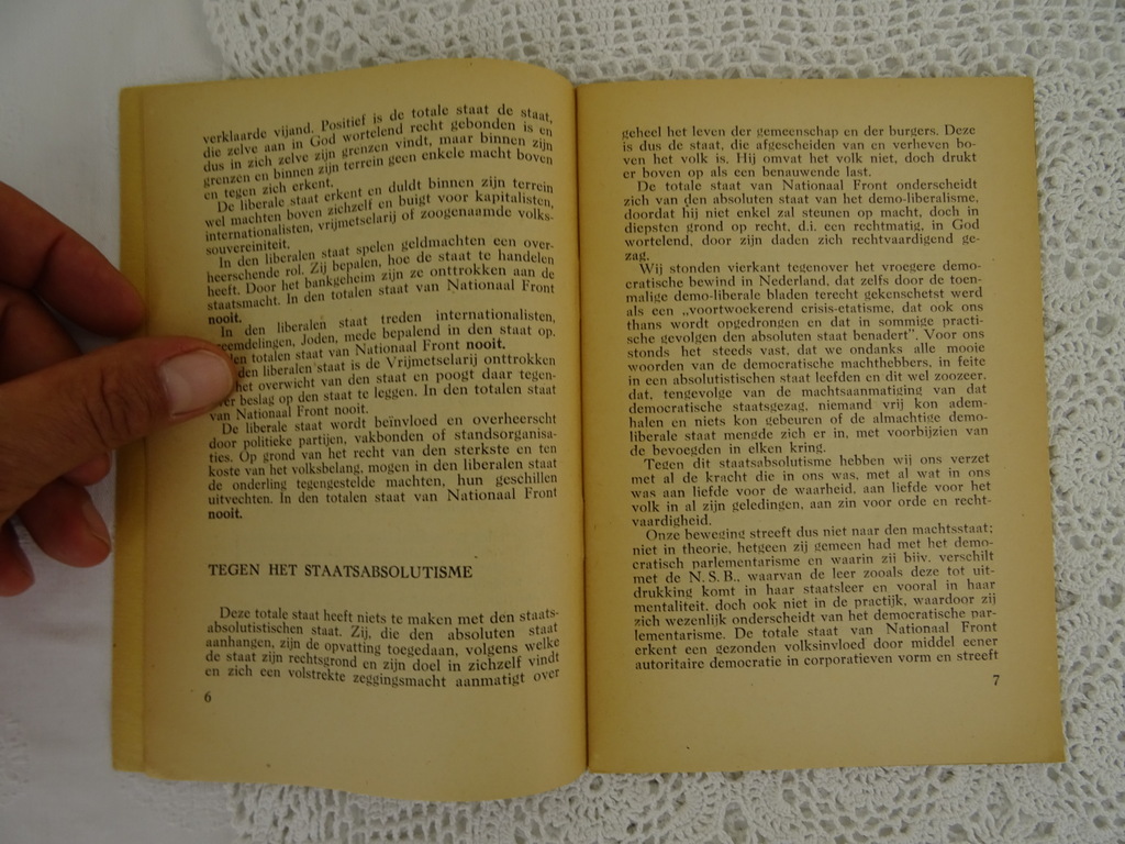 Wat wil Nationaal Front door Arnold Meijer Wat wil Nationaal Front door Arnold Meijer