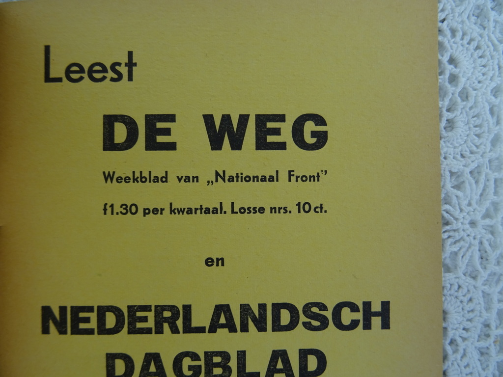 Wat wil Nationaal Front door Arnold Meijer Wat wil Nationaal Front door Arnold Meijer