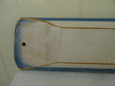 Antieke houten stokbroodplank
