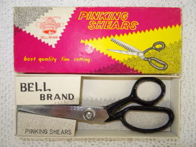 Vintage Ribbon Brand Pinking shears