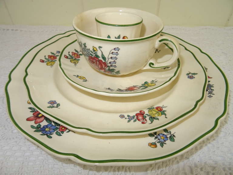 Antieke set Villeroy & Boch