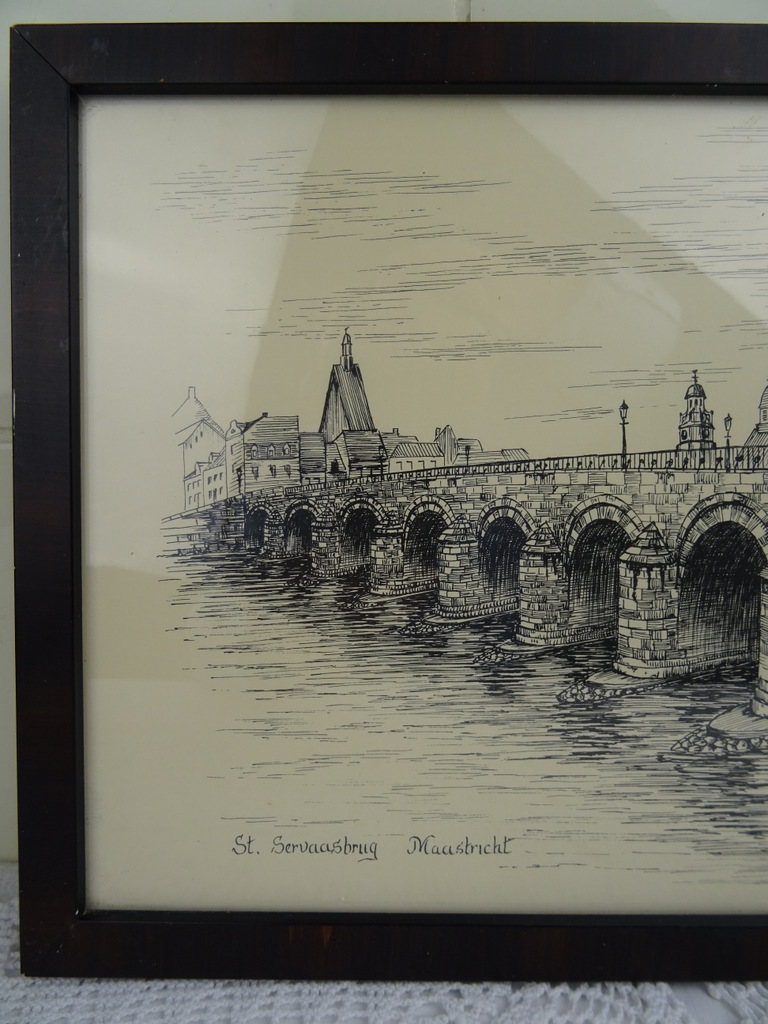 Prent St. Servaasbrug Maastricht Schiffeleers - Afbeelding 4