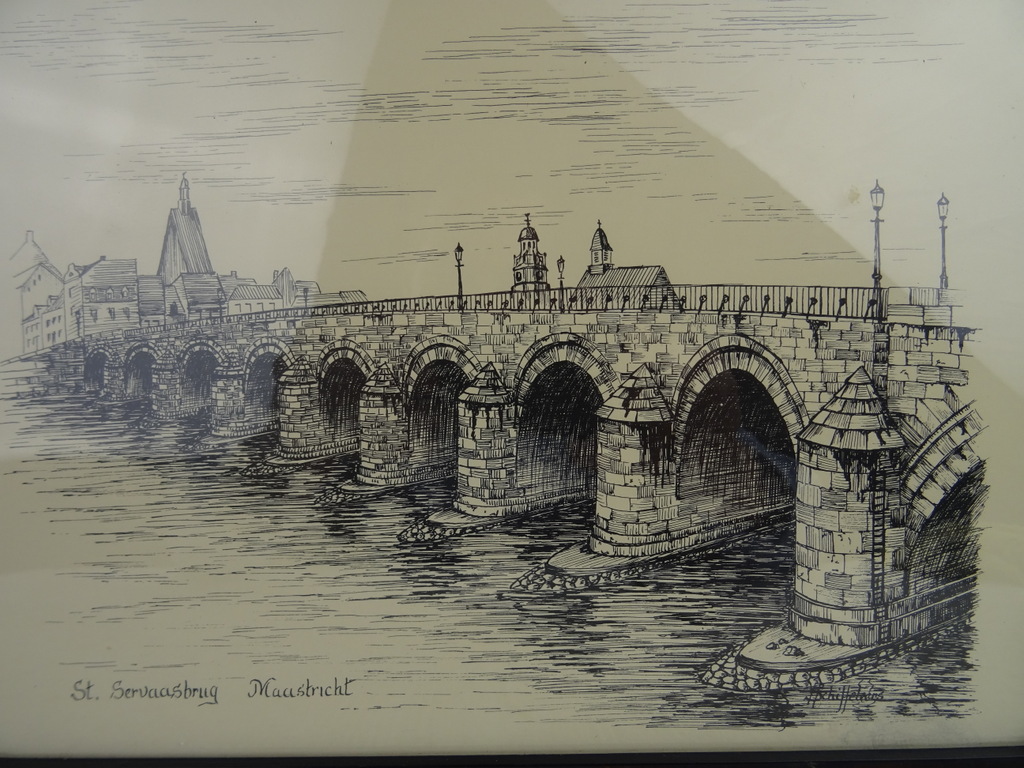 Prent St. Servaasbrug Maastricht Schiffeleers - Afbeelding 6