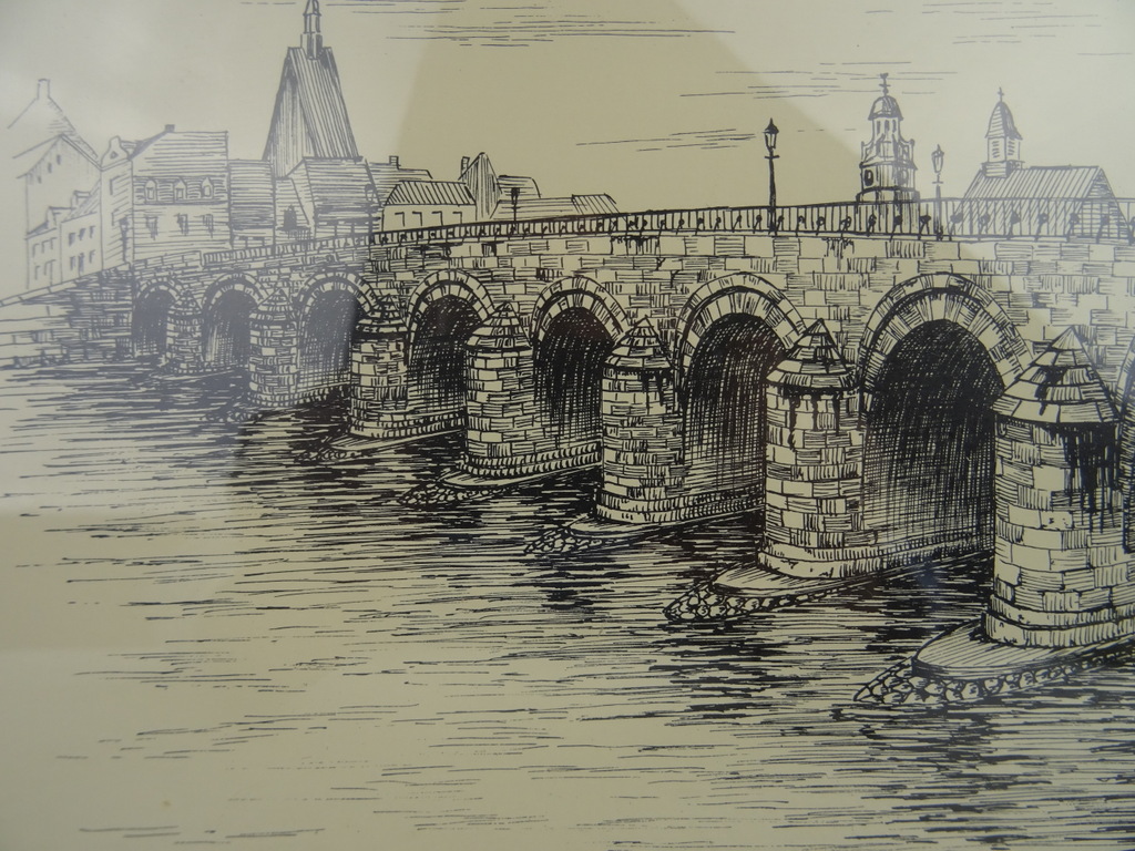 Prent St. Servaasbrug Maastricht Schiffeleers - Afbeelding 7