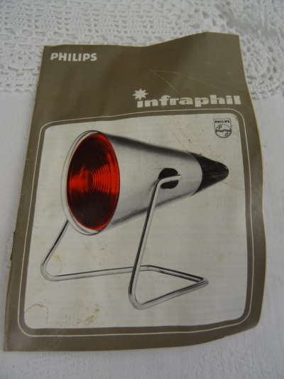 Vintage infraroodlamp Philips