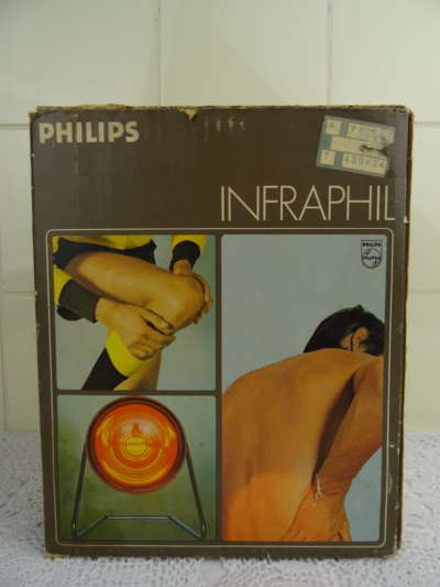 Vintage infraroodlamp Philips