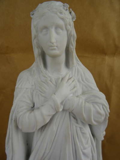 Antiek Mariabeeld Immaculee conception