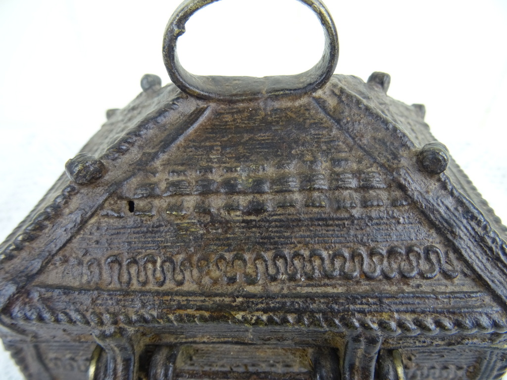 Antiek bronzen kistje Nepal - Afbeelding 16