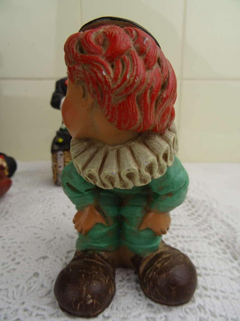 Collectie clown beelden