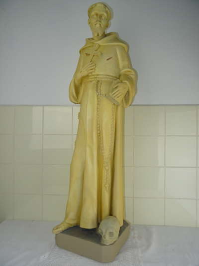 Enorm beeld Heilige Franciscus