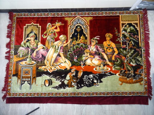 Antiek Indiaas wandkleed