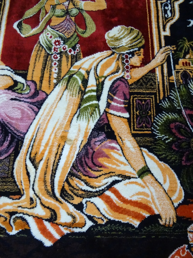 Antiek Indiaas wandkleed - Afbeelding 3
