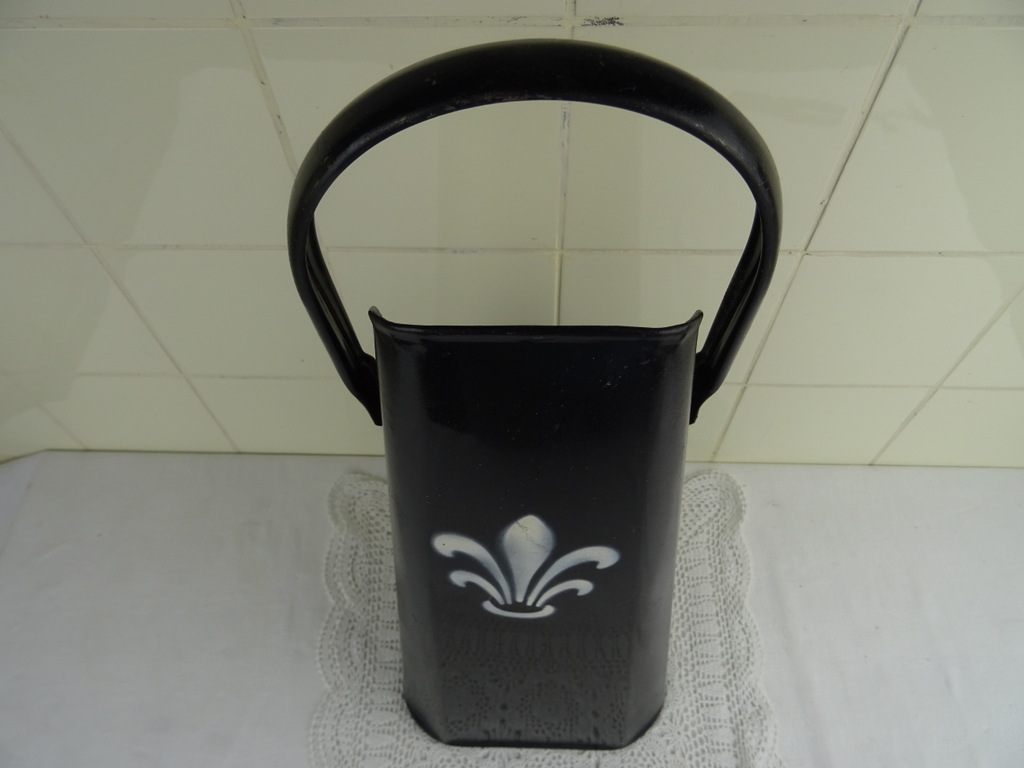 Antieke metalen kolenkit - Afbeelding 2