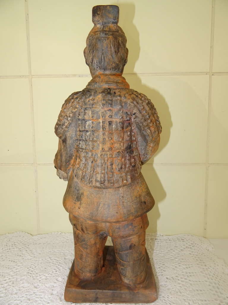 Antiek Chinees beeld terracotta leger