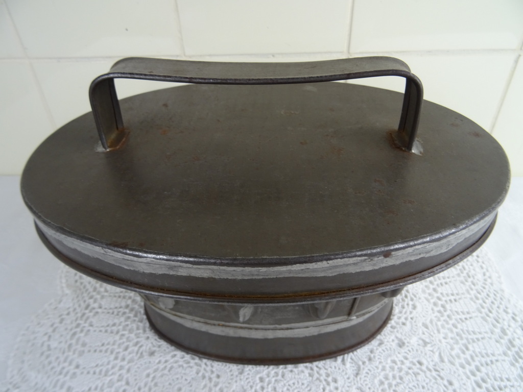 Vintage metalen puddingvorm - Afbeelding 3
