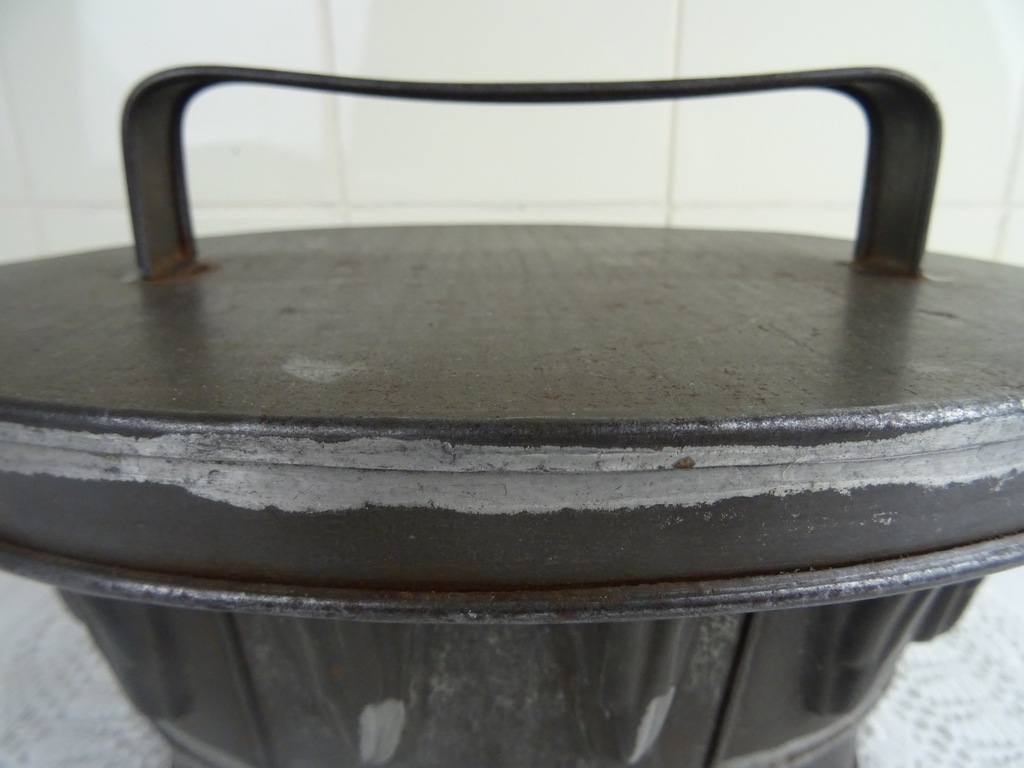 Vintage metalen puddingvorm - Afbeelding 9