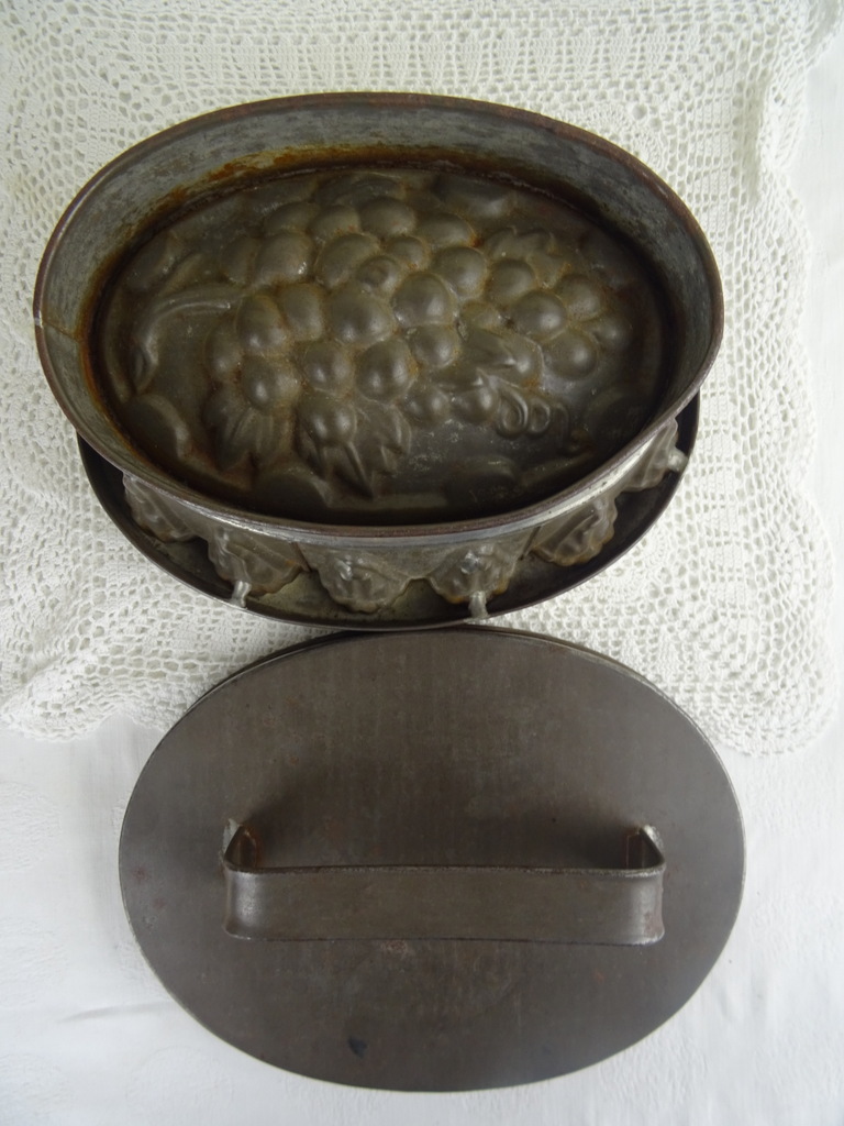 Vintage metalen puddingvorm - Afbeelding 16