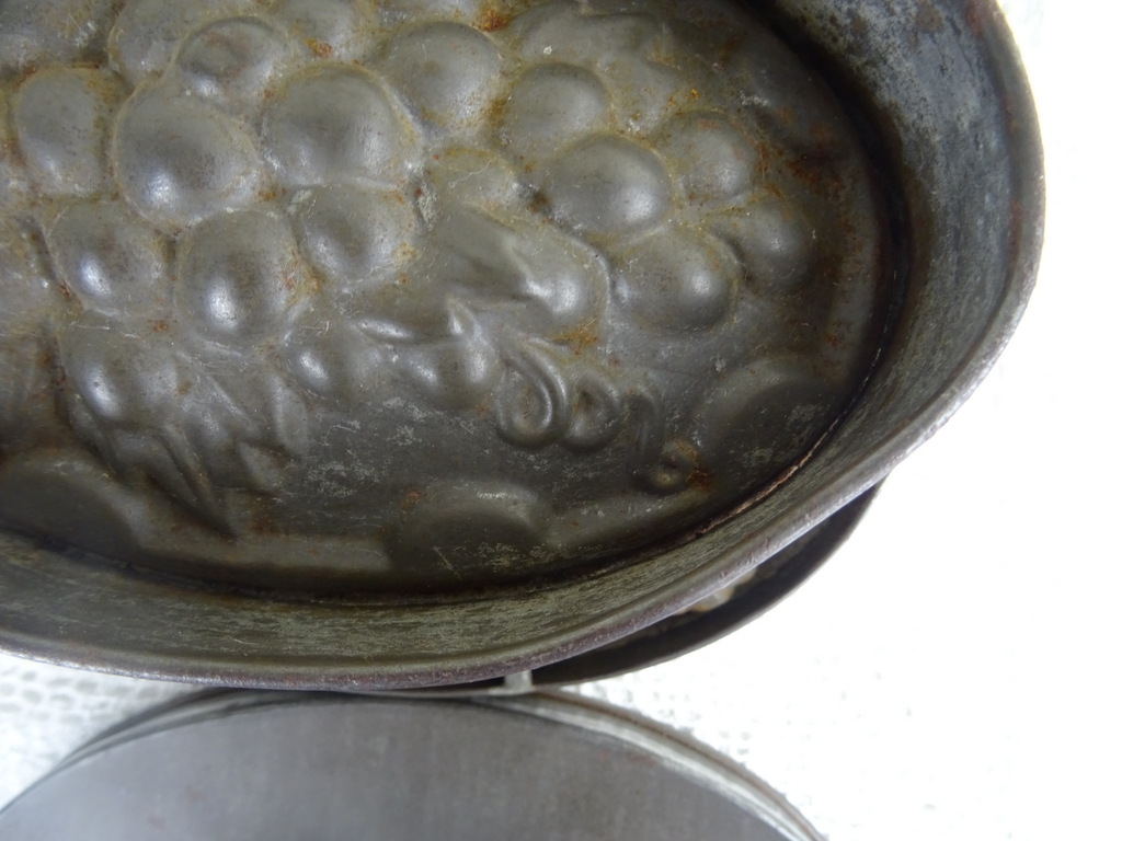 Vintage metalen puddingvorm - Afbeelding 17