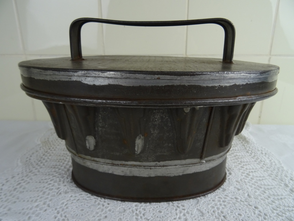 Vintage metalen puddingvorm - Afbeelding 18