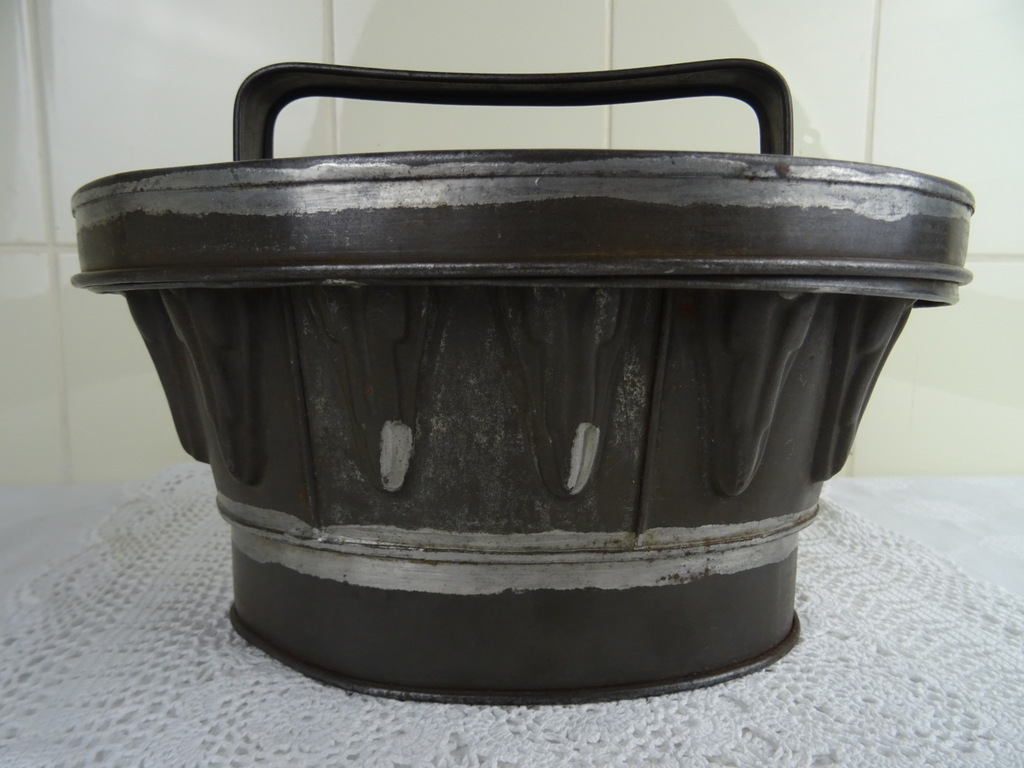 Vintage metalen puddingvorm - Afbeelding 20