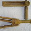 Antieke houten ratelaars