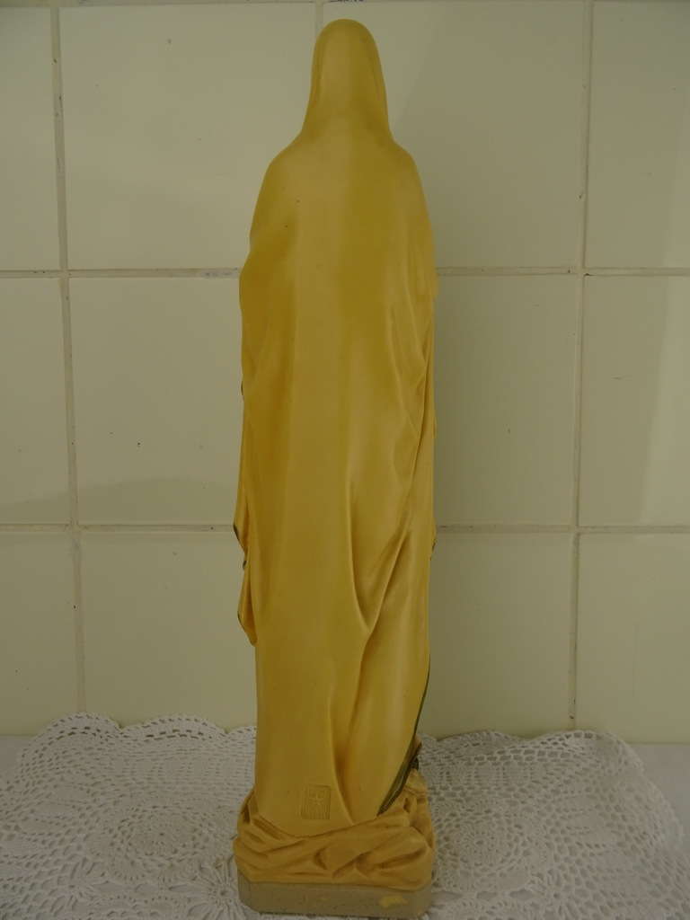 Antiek Mariabeeld Brevete SGDG