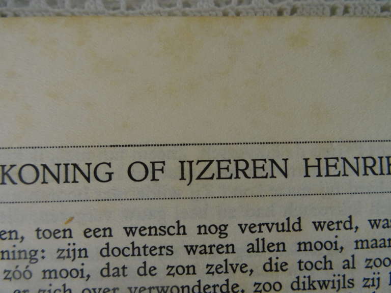 Grimm's sprookjes Eerste druk 1922