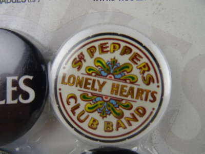 The Beatles Official badge pack