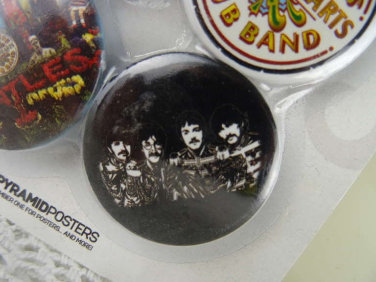 The Beatles Official badge pack
