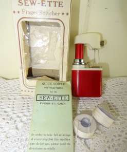 Vintage Sew-ette finger stitcher