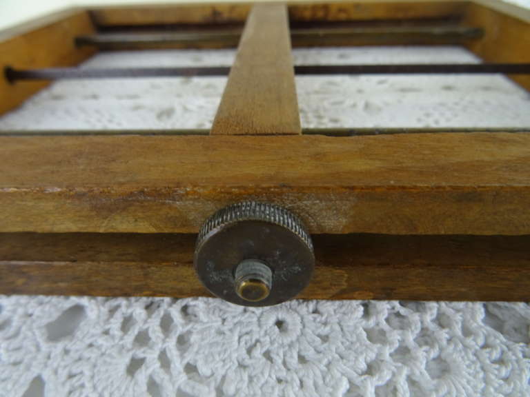 Antiek houten verband rooster