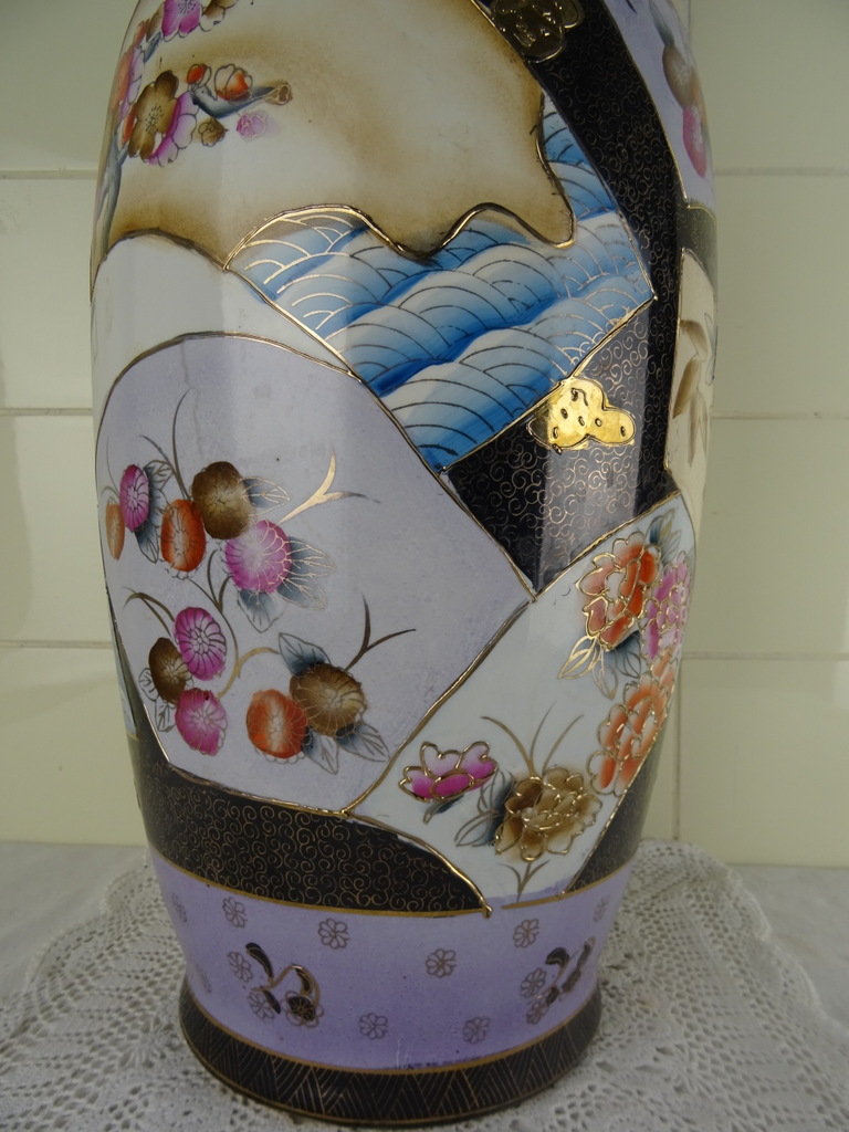 Enorme antieke Chinese vaas - Afbeelding 4
