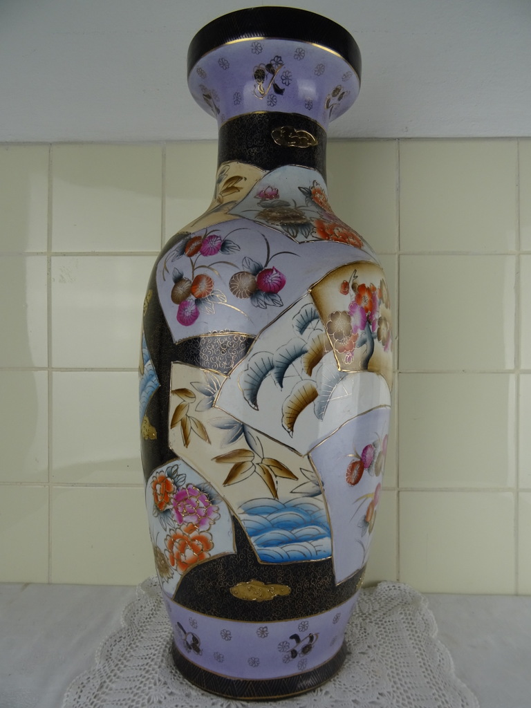 Enorme antieke Chinese vaas - Afbeelding 6