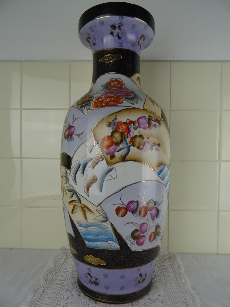 Enorme antieke Chinese vaas - Afbeelding 13