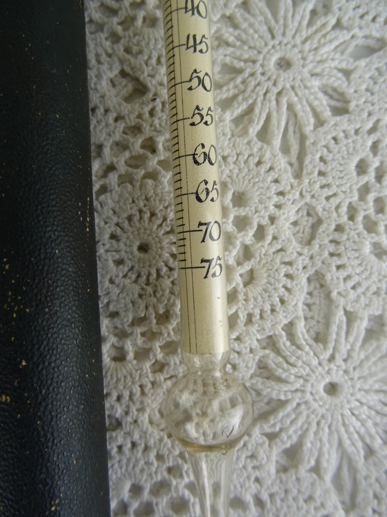 Antieke thermometer in originele doos - Afbeelding 4
