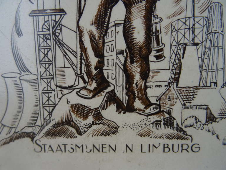 Regeeringsjubileum 1898 1938 Staatsmijnen in Limburg