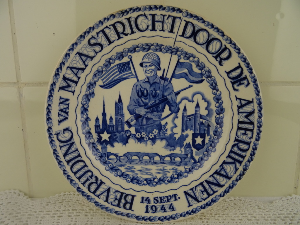 Herdenkingsbord Bevrijding Maastricht