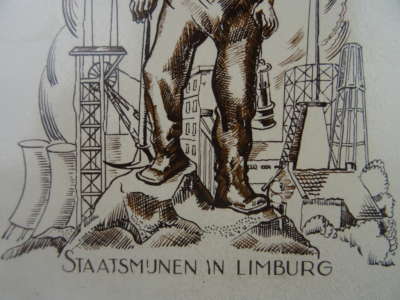 Regeeringsjubileum 1898 1938 Staatsmijnen in Limburg