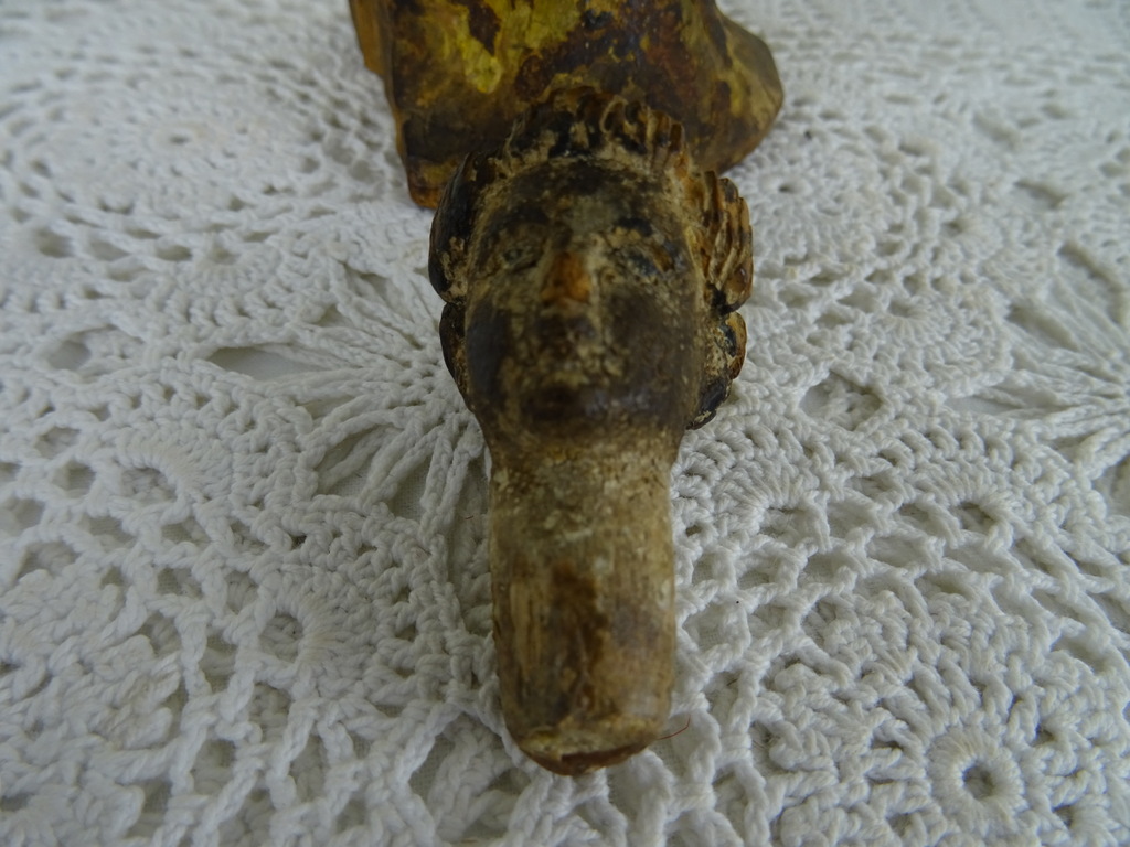 Houten beeldje monnik uit circa 1750 - Afbeelding 5