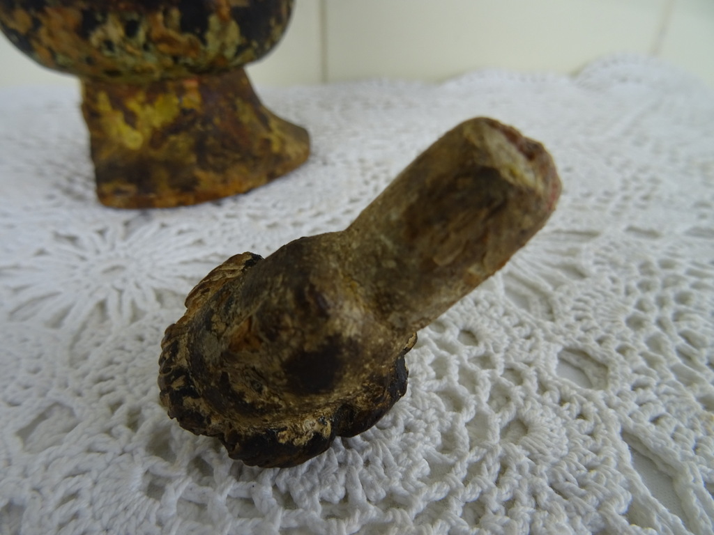 Houten beeldje monnik uit circa 1750 - Afbeelding 7