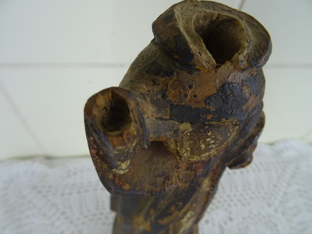 Houten beeldje monnik uit circa 1750 - Afbeelding 9