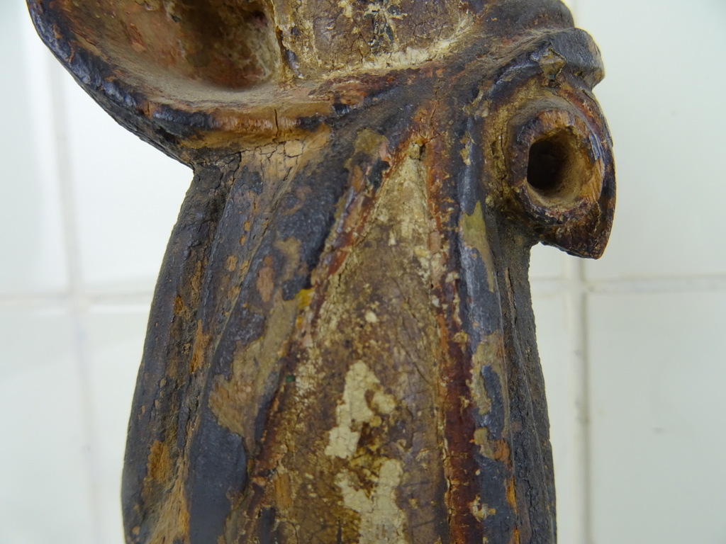 Houten beeldje monnik uit circa 1750 - Afbeelding 10