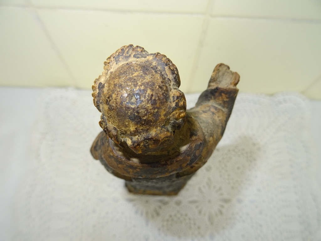 Houten beeldje monnik uit circa 1750 - Afbeelding 18