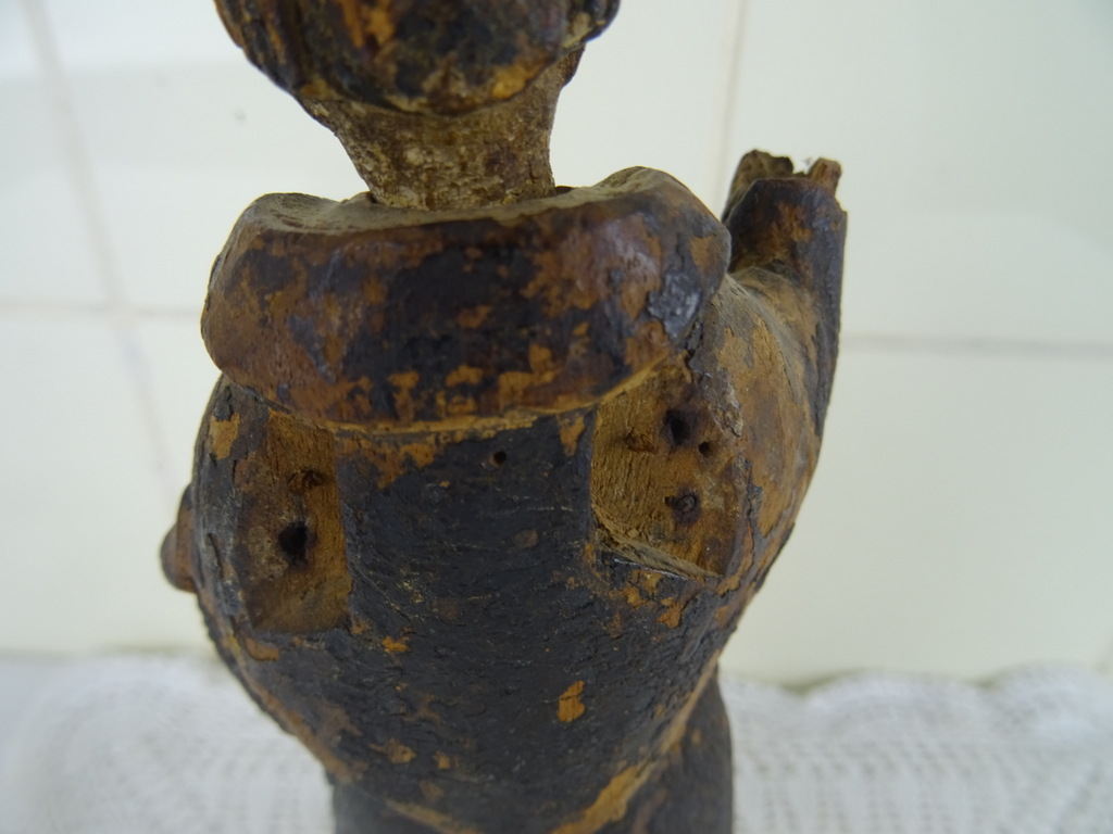 Houten beeldje monnik uit circa 1750 - Afbeelding 20