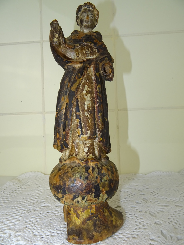 Houten beeldje monnik uit circa 1750 - Afbeelding 33
