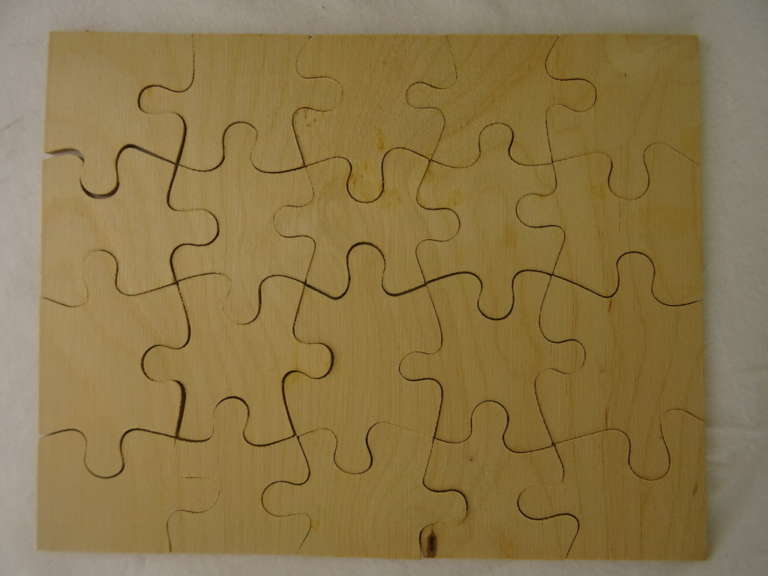 Antieke houten Hollandse puzzels