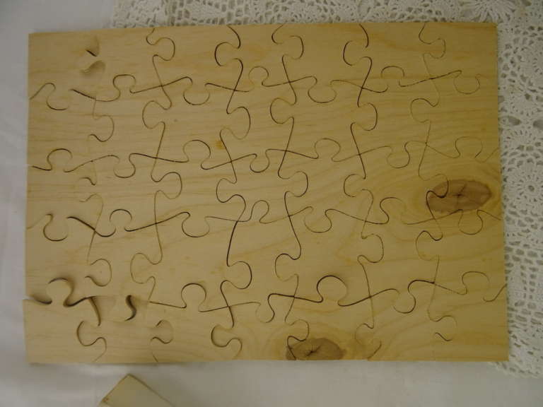 Antieke houten Hollandse puzzels