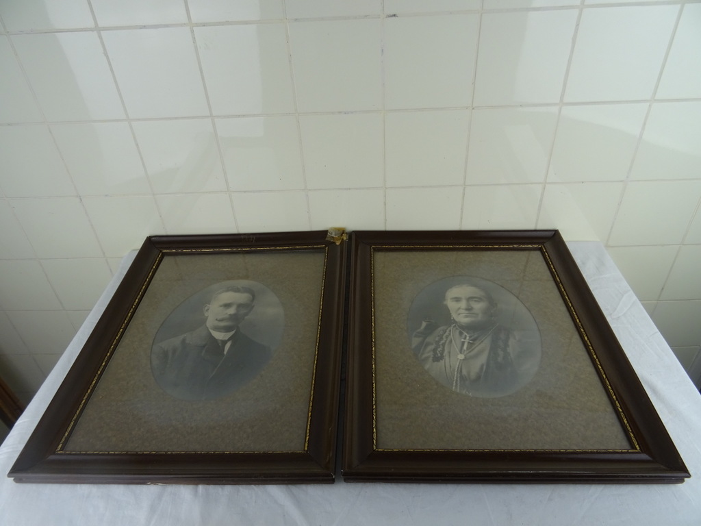 Antieke foto's man en vrouw in lijst - Afbeelding 18