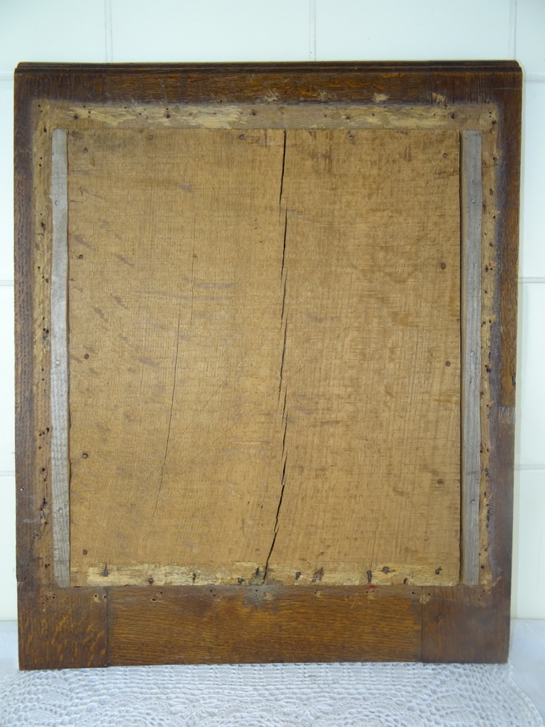 Antiek houten paneel met kruis - Afbeelding 18